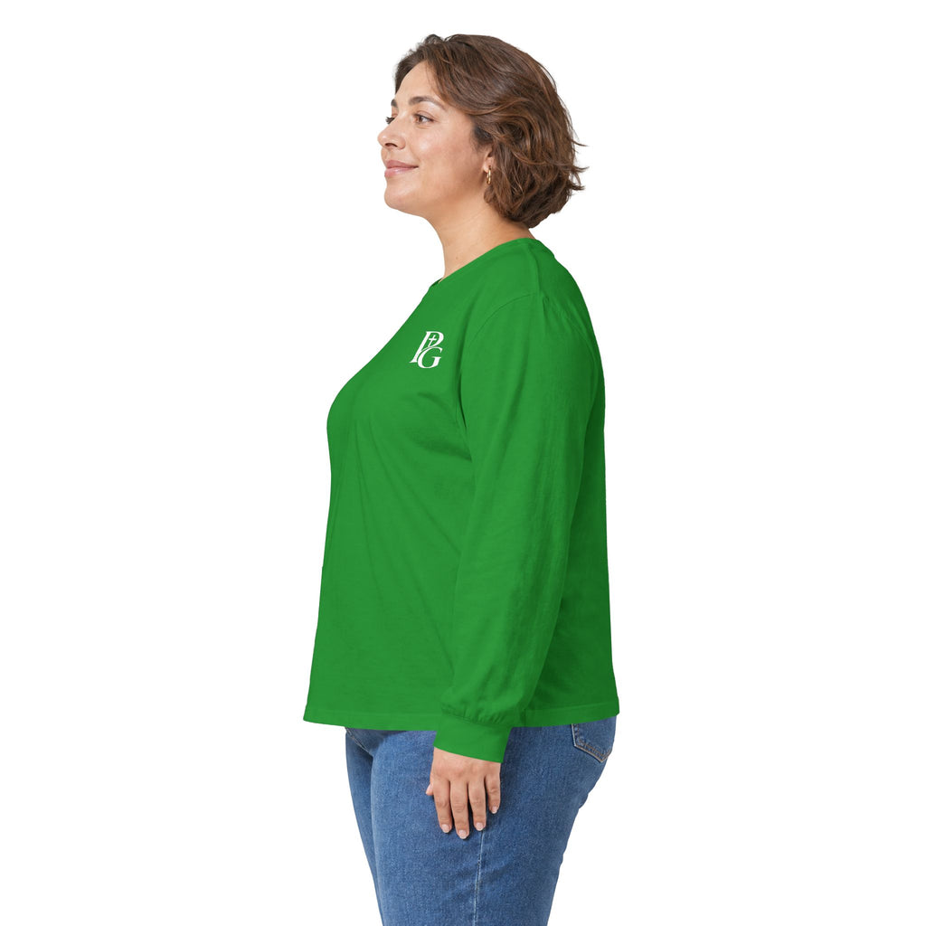 Unisex Ultra Cotton Long Sleeve Tee: Rose Field