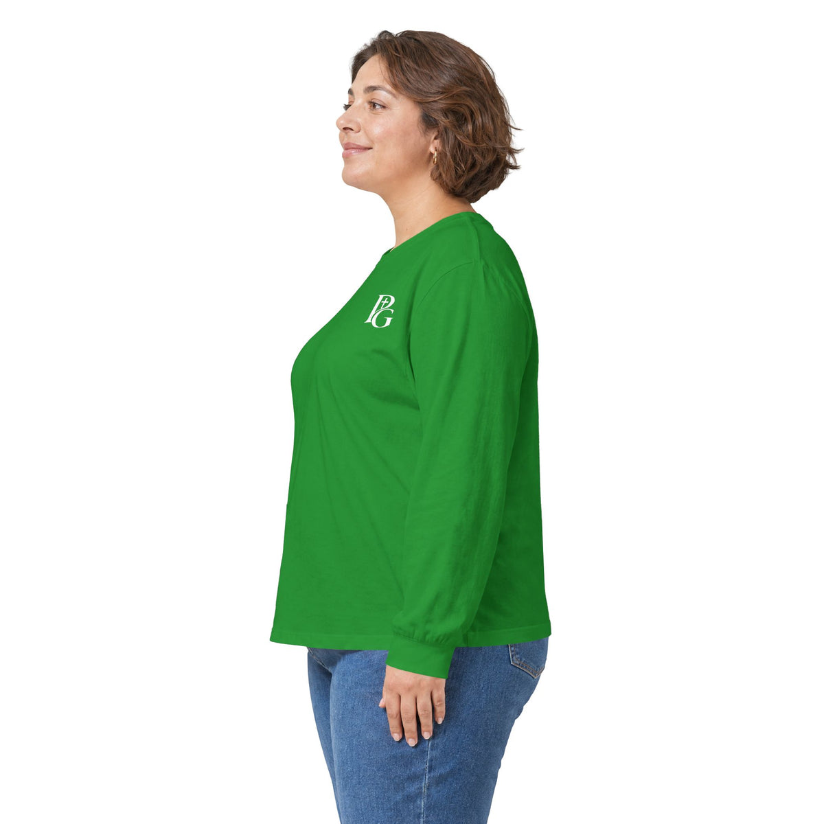 Unisex Ultra Cotton Long Sleeve Tee: Rose Field
