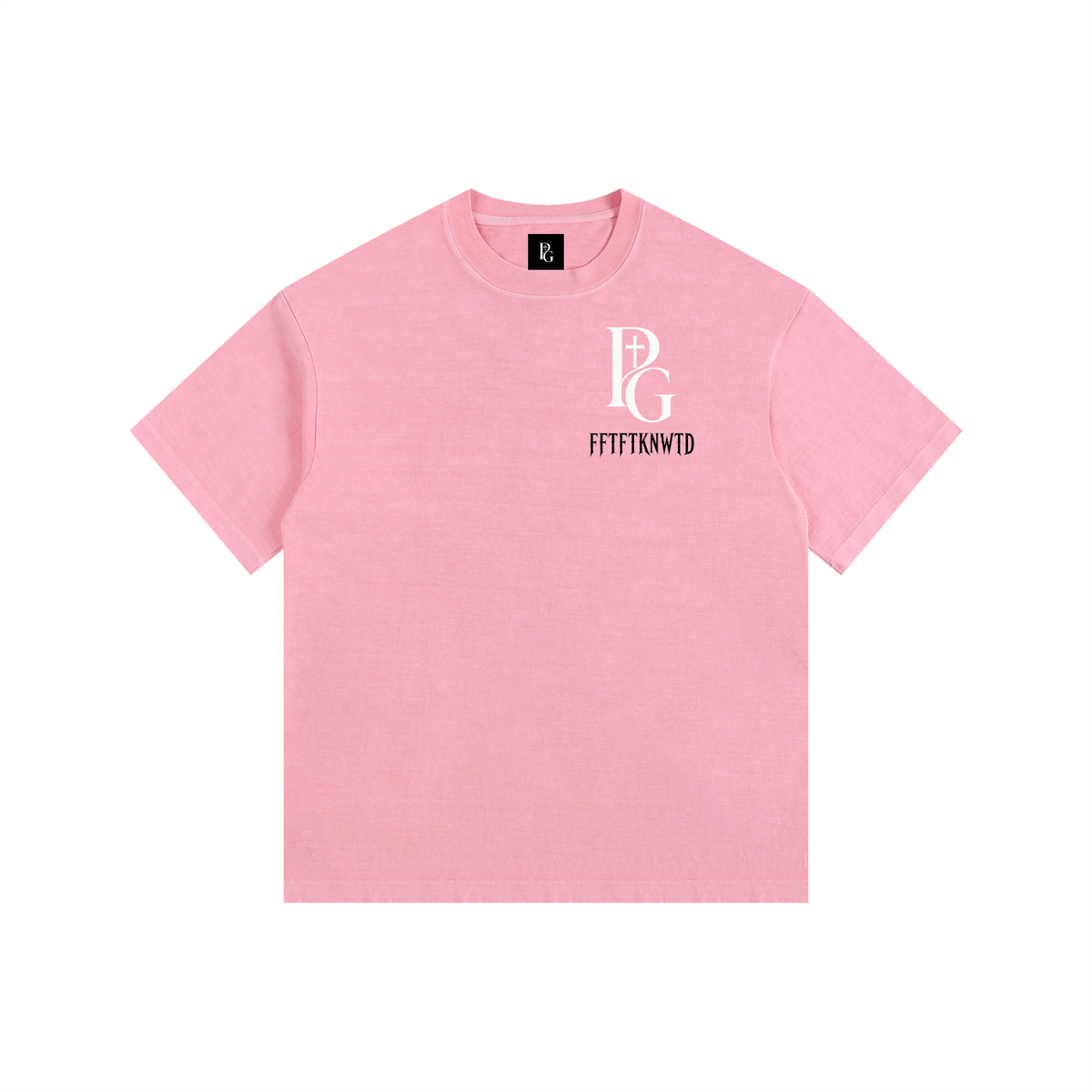 Vintage Washed Oversized Cotton T-Shirt: FFTFTKNWTD