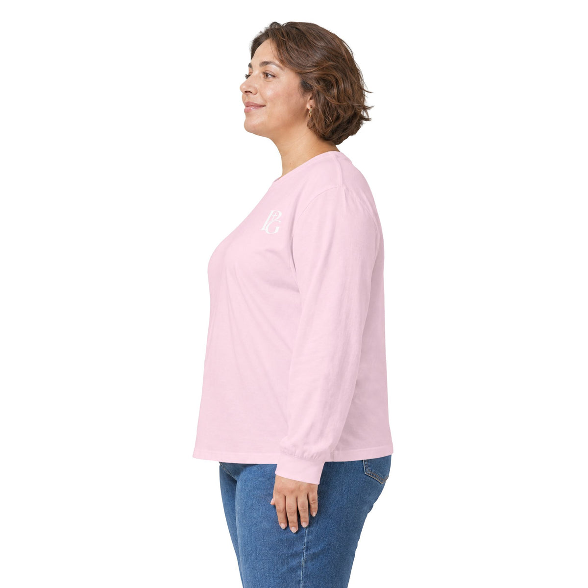 Unisex Ultra Cotton Long Sleeve Tee: Rose Field