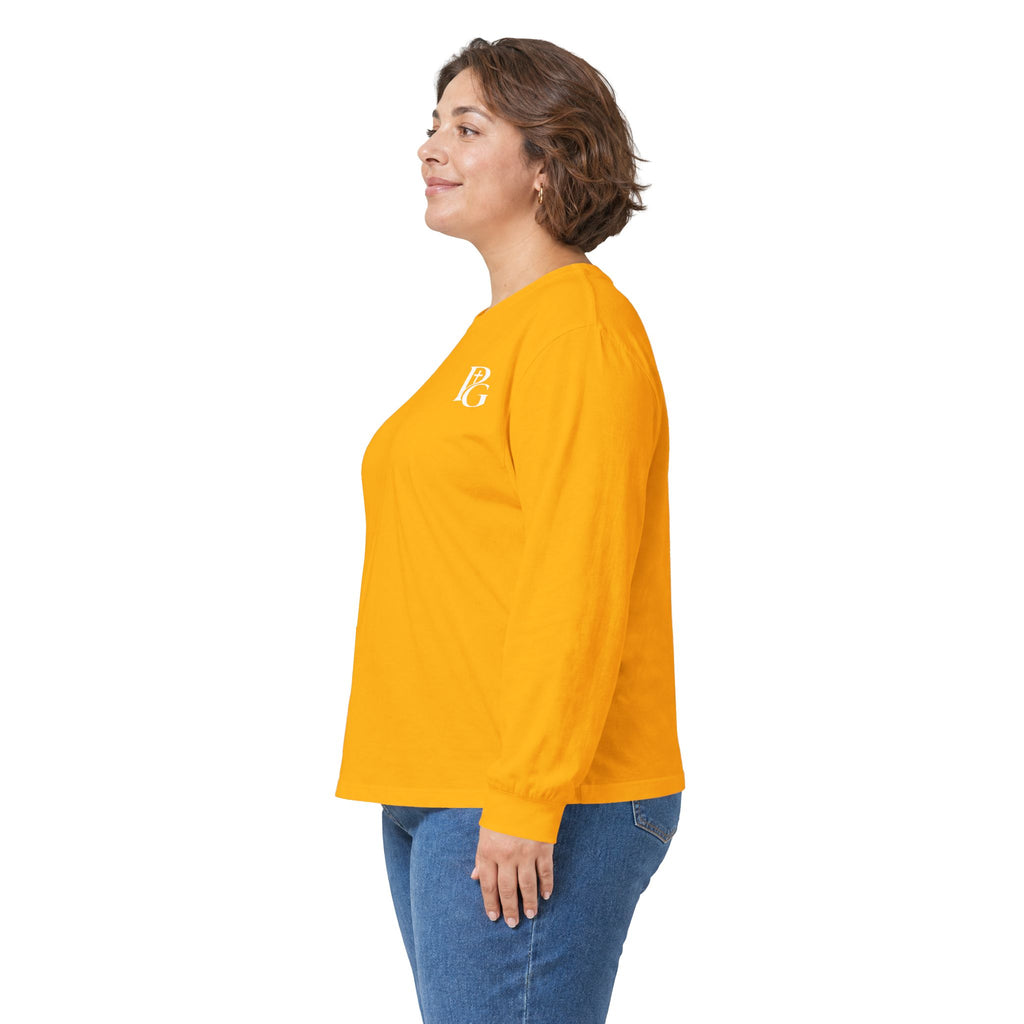 Unisex Ultra Cotton Long Sleeve Tee: Rose Field