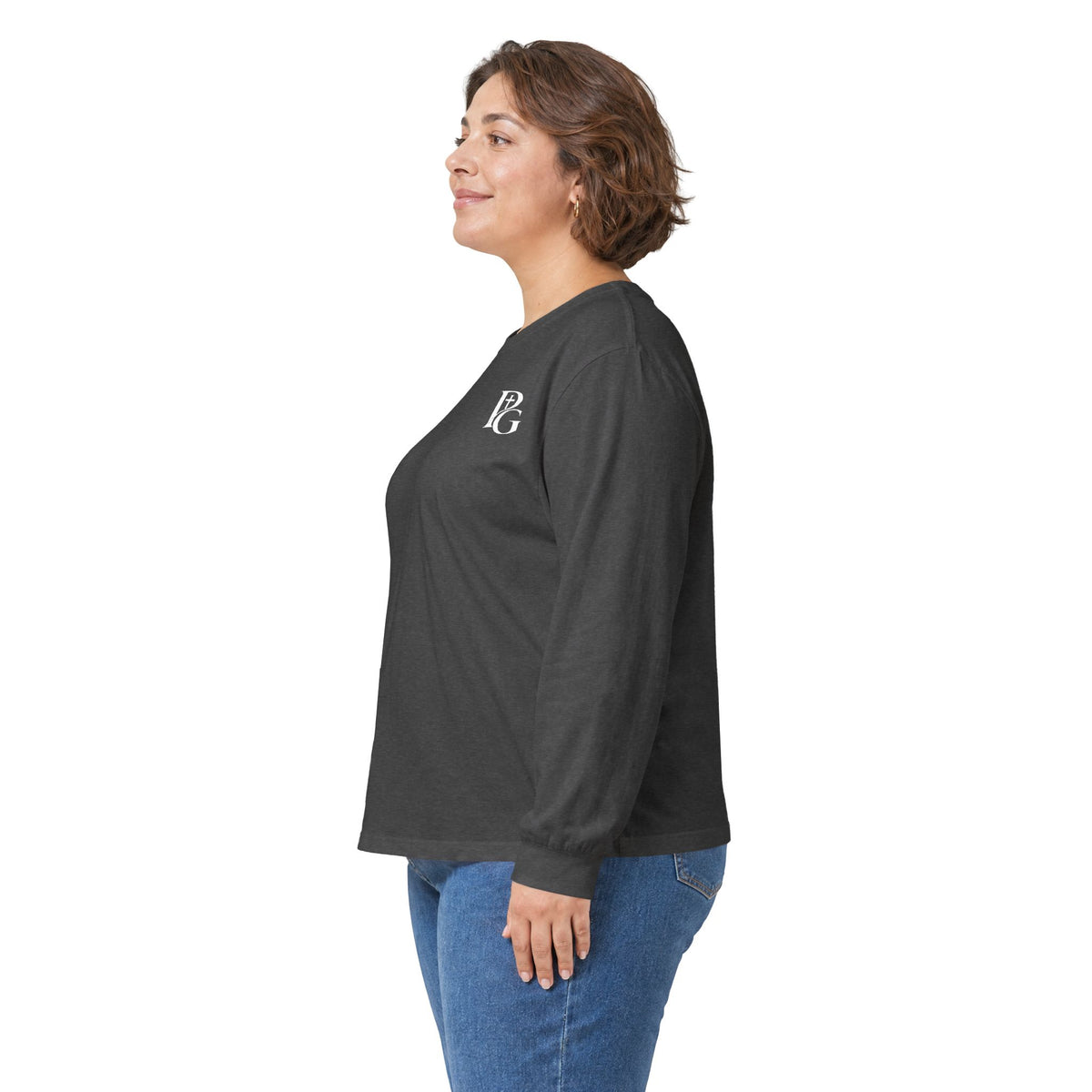 Unisex Ultra Cotton Long Sleeve Tee: Rose Field