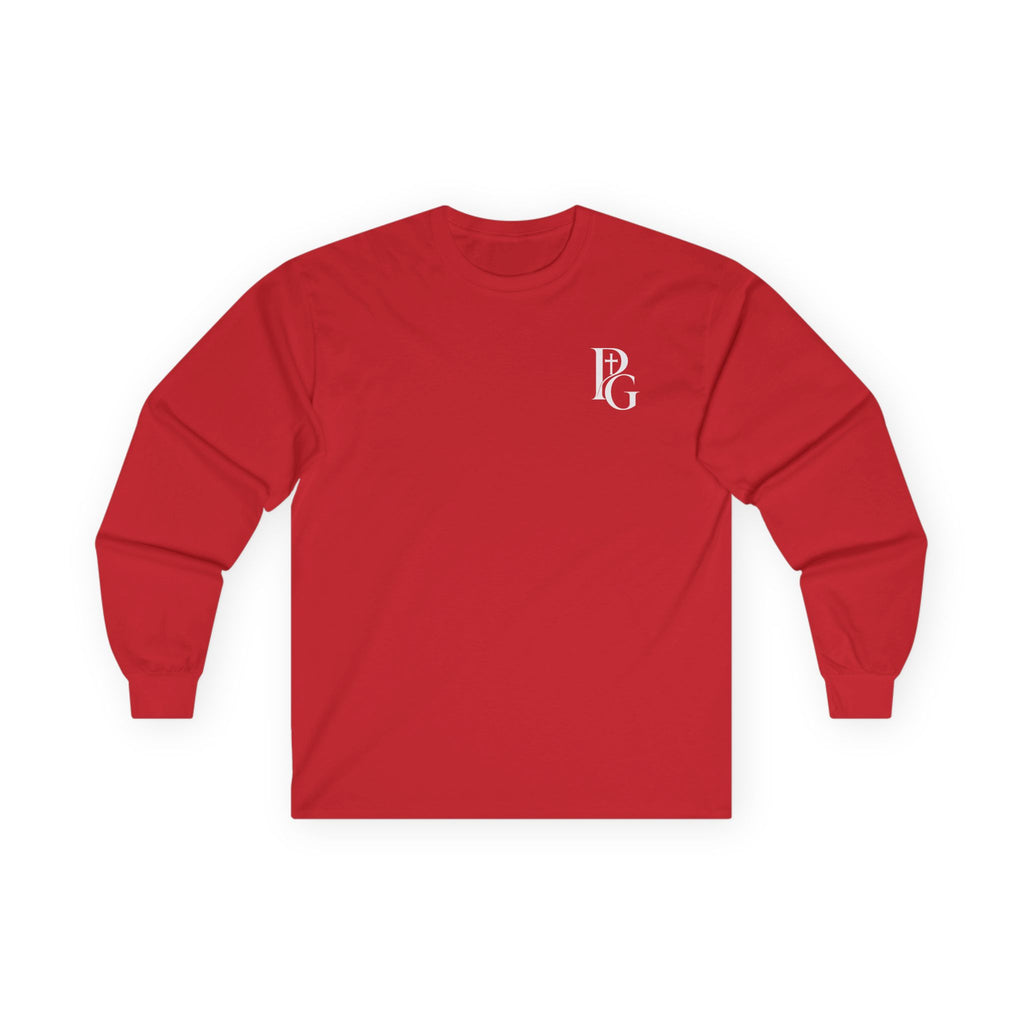 Unisex Ultra Cotton Long Sleeve Tee: Rose Field