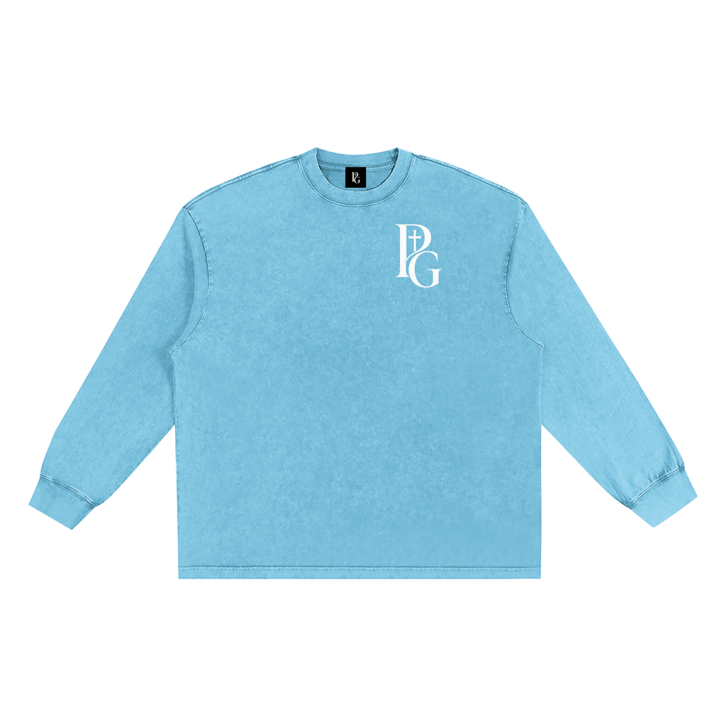 Snow Washed Frayed Edge T-Shirt: The Holy Trinity
