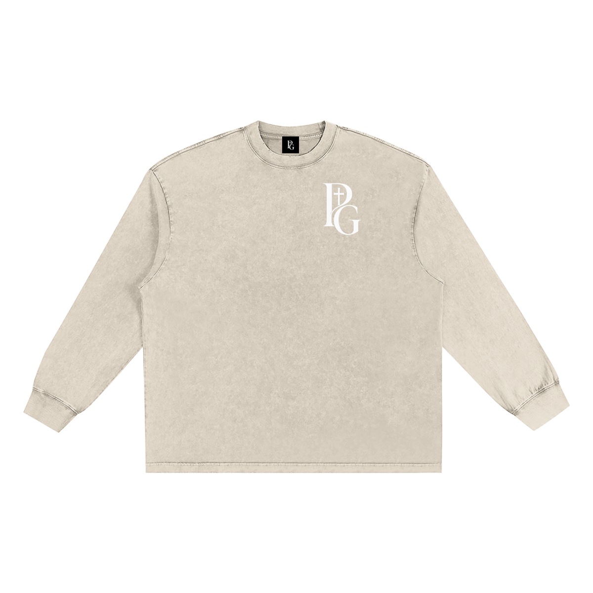 Snow Washed Frayed Edge T-Shirt: The Holy Trinity