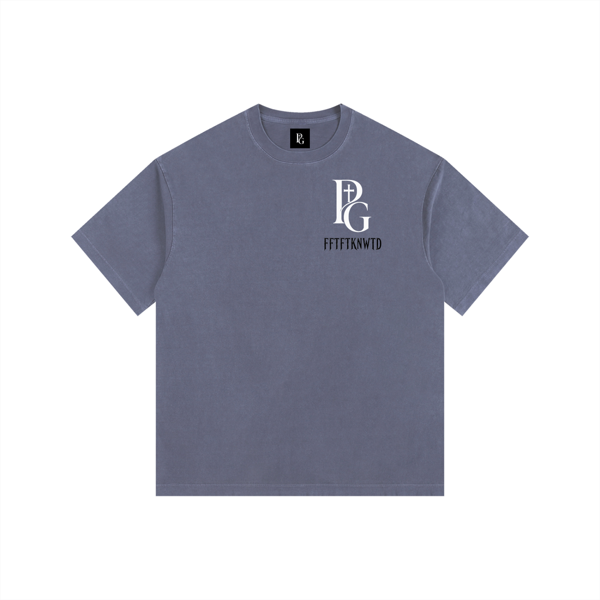 Vintage Washed Oversized Cotton T-Shirt: FFTFTKNWTD