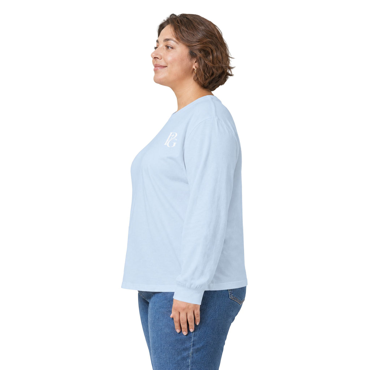 Unisex Ultra Cotton Long Sleeve Tee: Rose Field