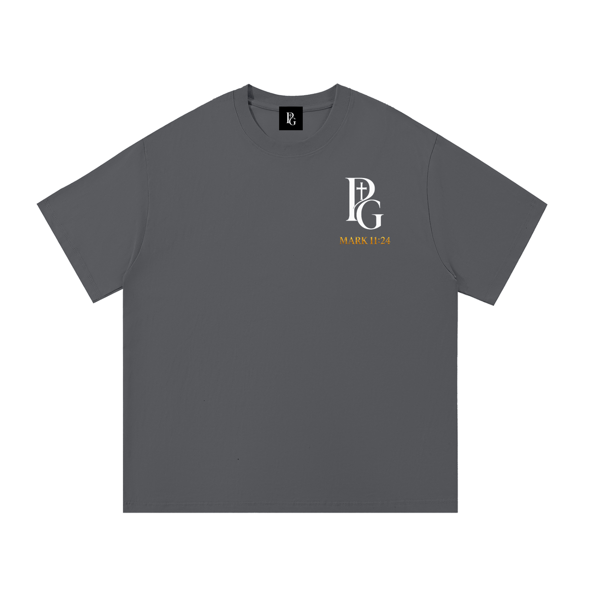 Essential Cotton T-Shirt: Mark 11:24