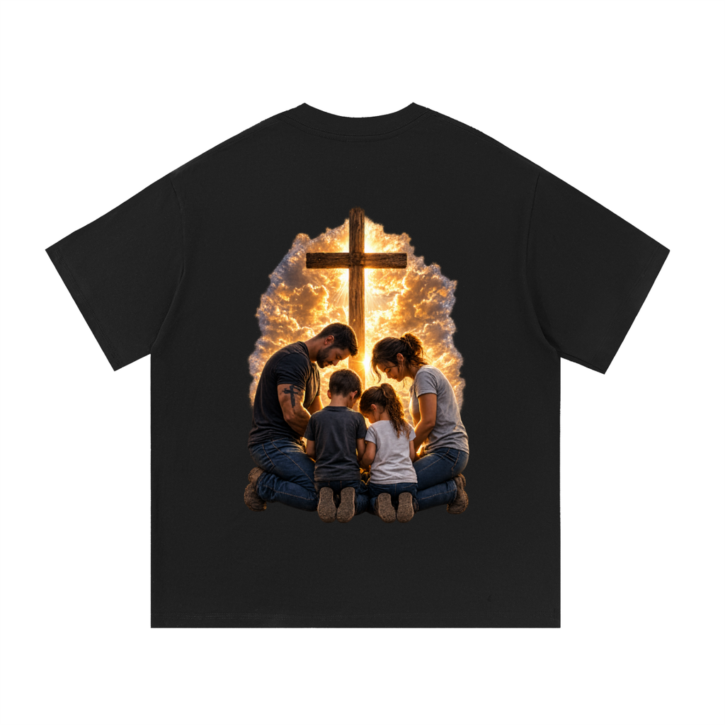 Essential Cotton T-Shirt: A Family That Prays Together