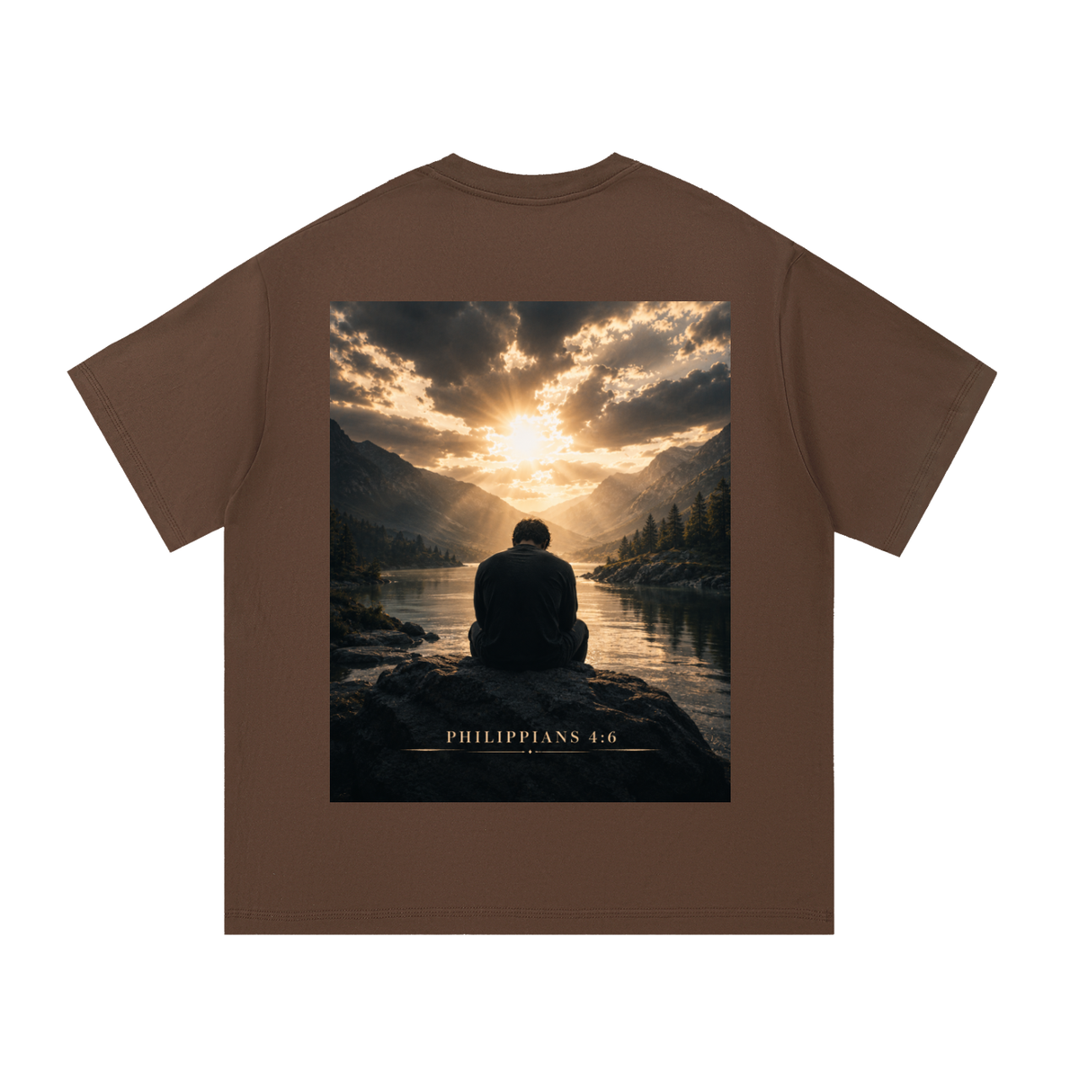 Essential Cotton T-Shirt: Philippians 4:6