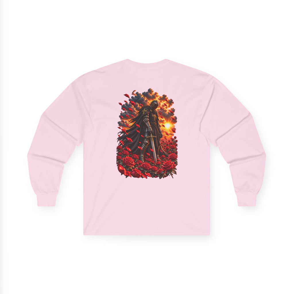 Unisex Ultra Cotton Long Sleeve Tee: Rose Field