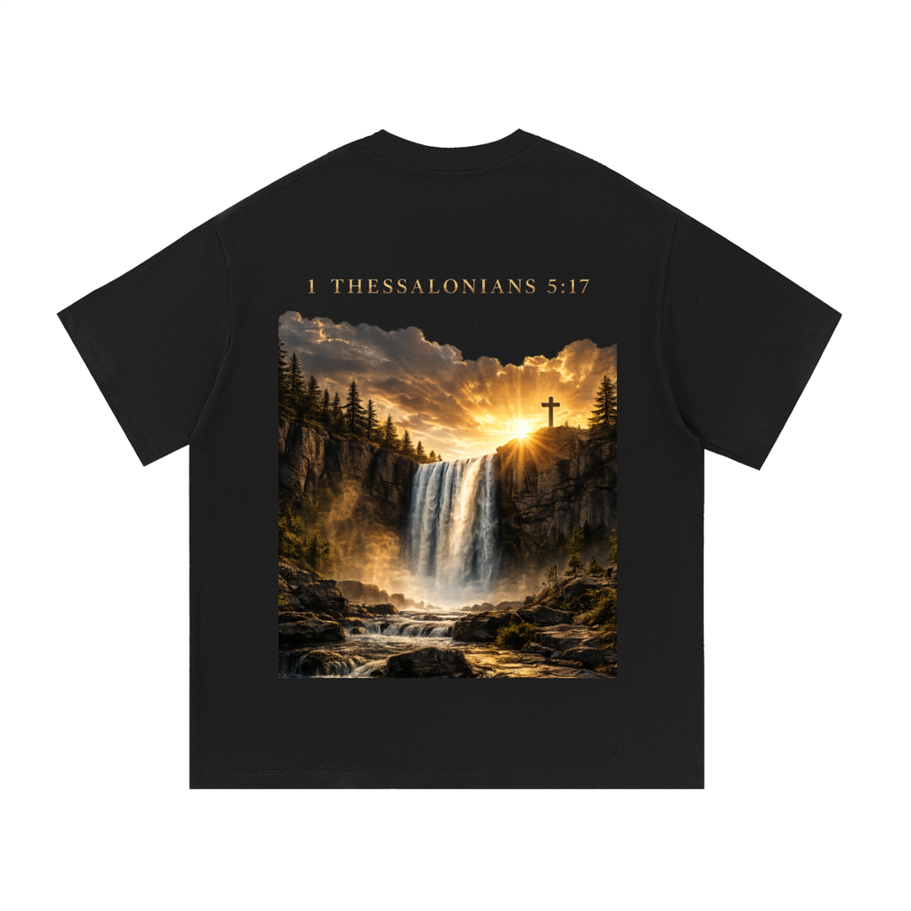 Essential Cotton T-Shirt: 1 Thessalonians 5:17