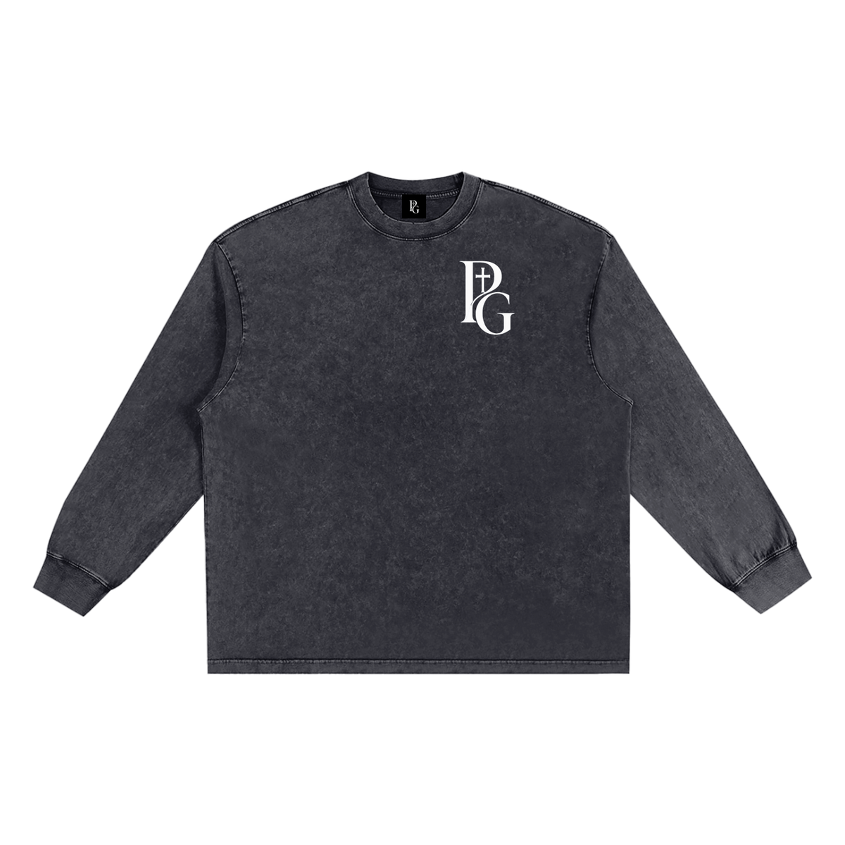 Snow Washed Frayed Edge T-Shirt: The Holy Trinity