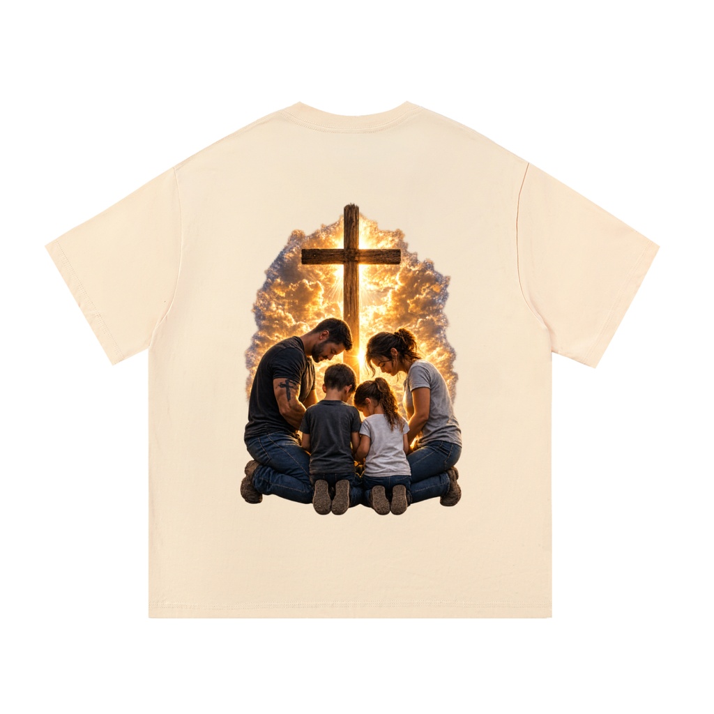 Essential Cotton T-Shirt: A Family That Prays Together