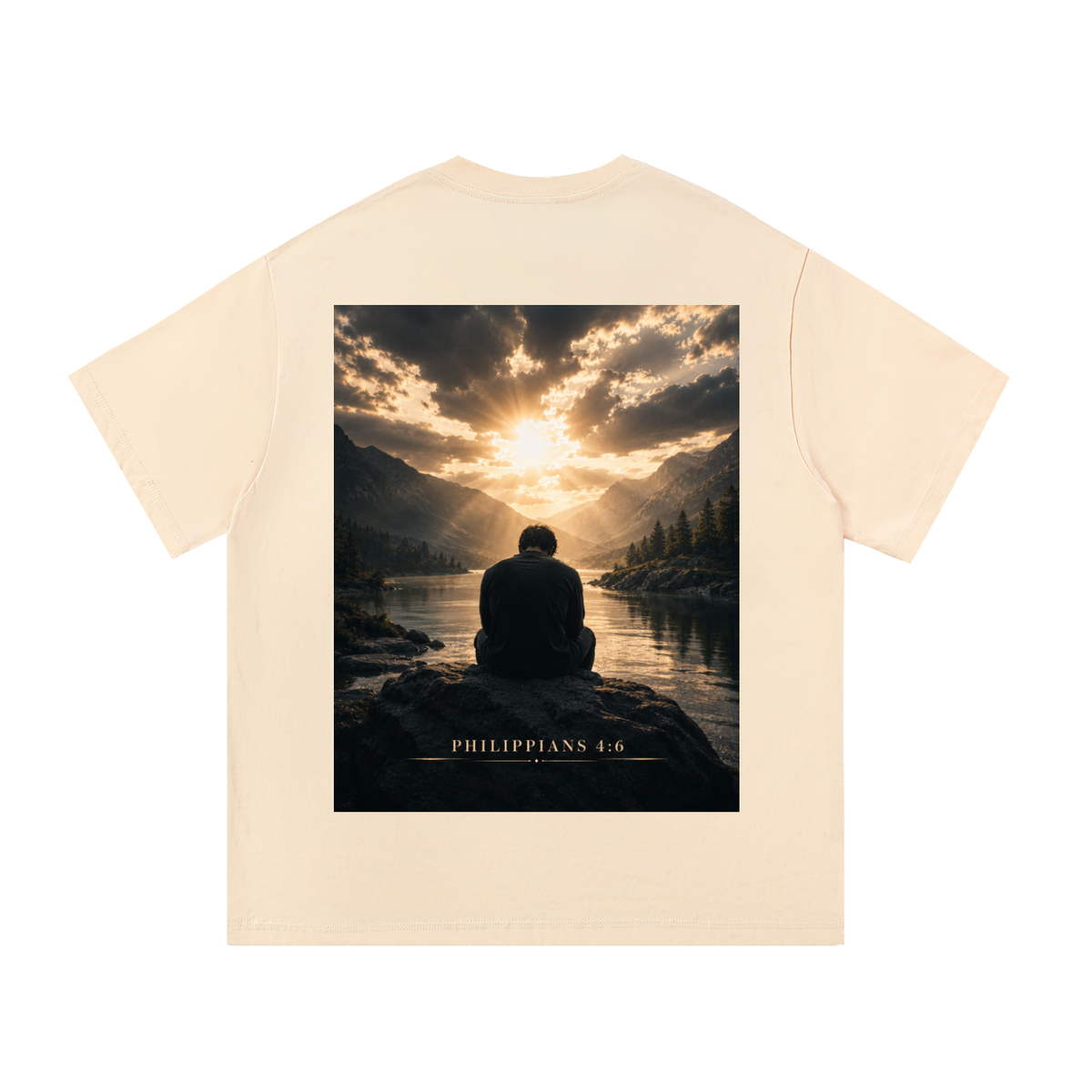 Essential Cotton T-Shirt: Philippians 4:6