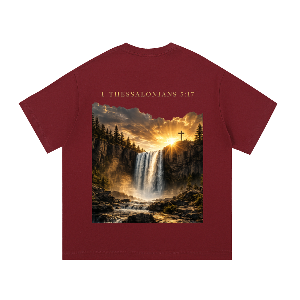 Essential Cotton T-Shirt: 1 Thessalonians 5:17
