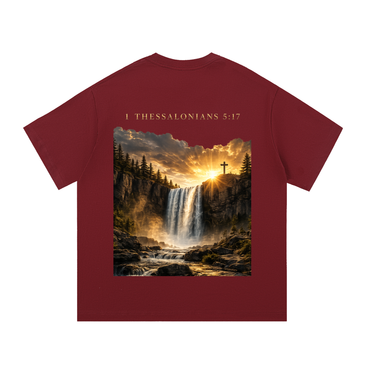 Essential Cotton T-Shirt: 1 Thessalonians 5:17