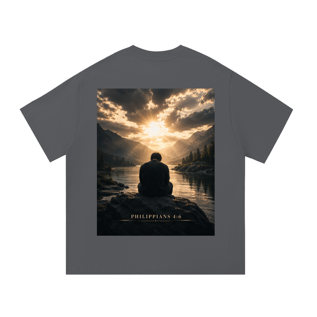 Essential Cotton T-Shirt: Philippians 4:6