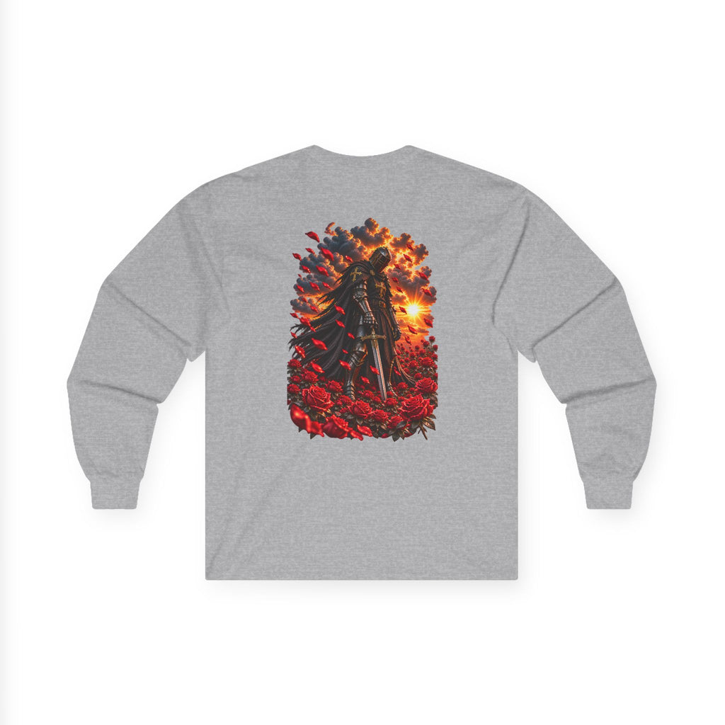 Unisex Ultra Cotton Long Sleeve Tee: Rose Field