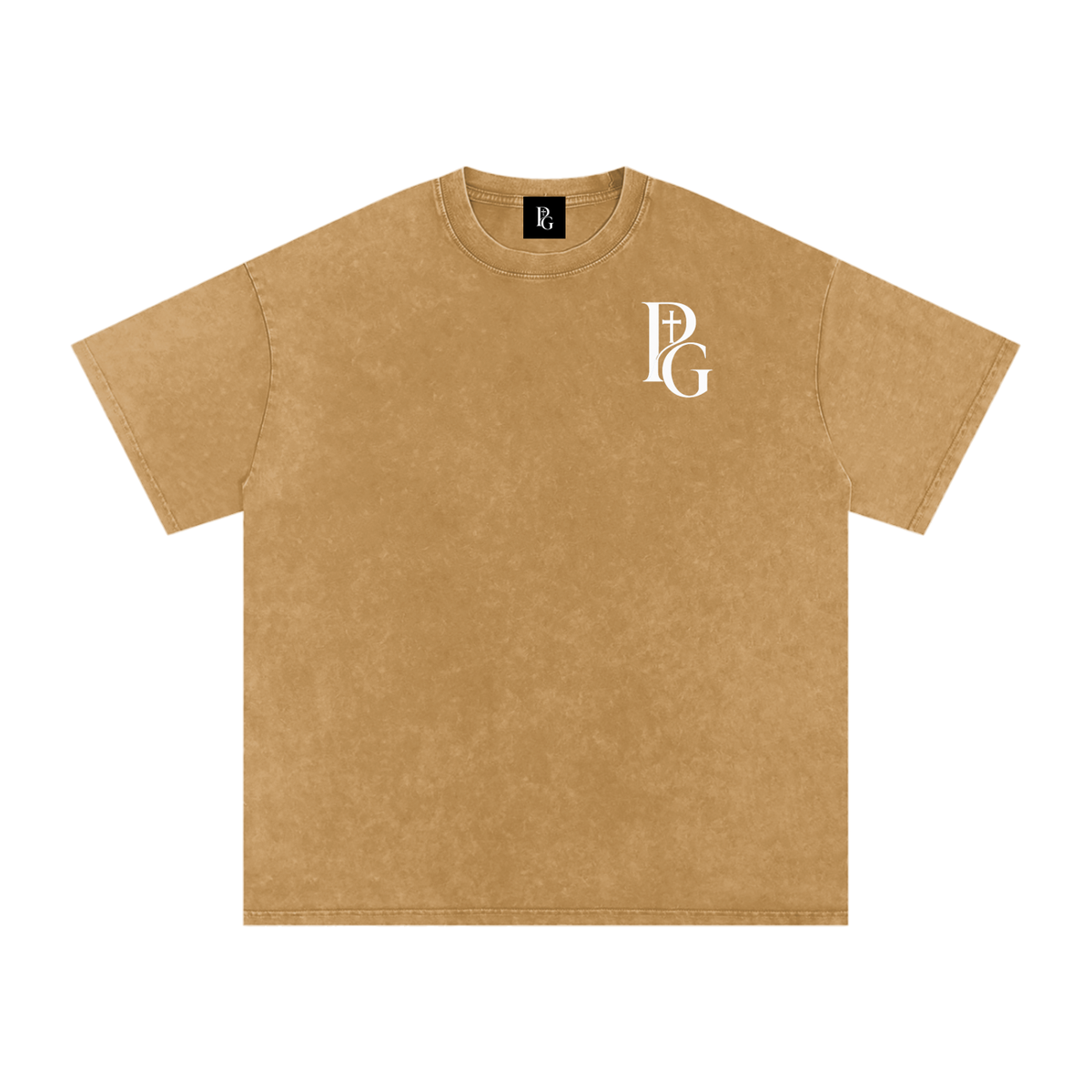 Snow Washed Oversized Cotton T-Shirt: The Holy Trinity