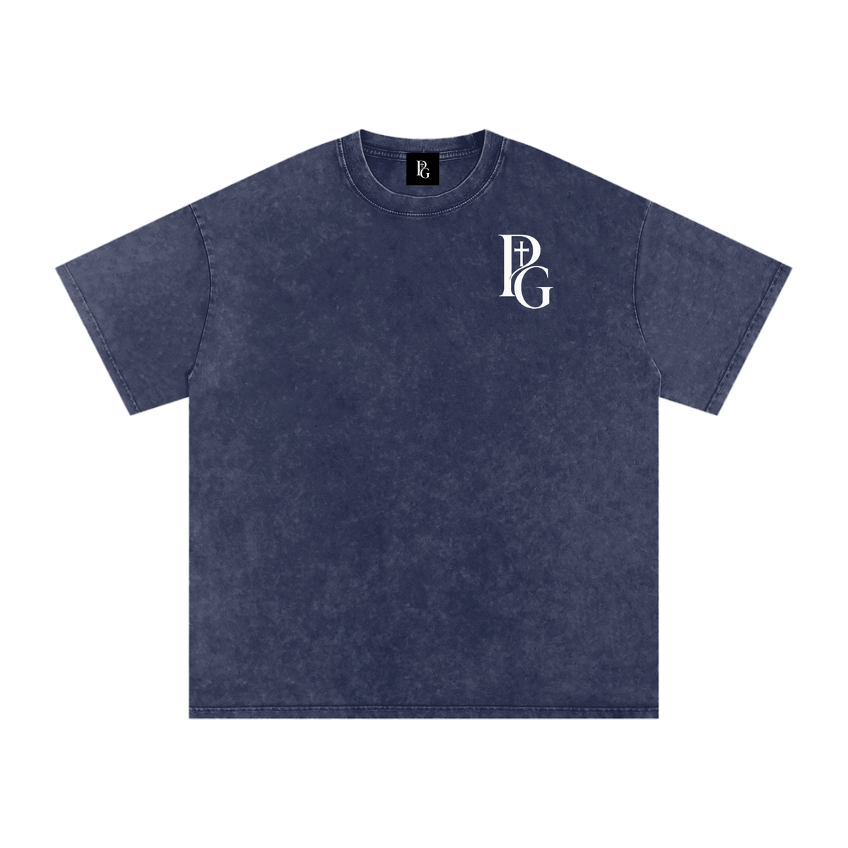 Snow Washed Oversized Cotton T-Shirt: The Holy Trinity