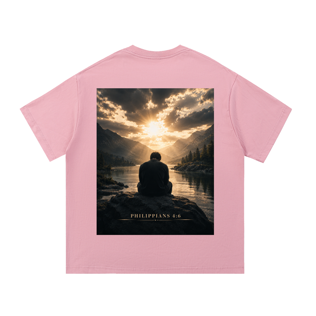 Essential Cotton T-Shirt: Philippians 4:6