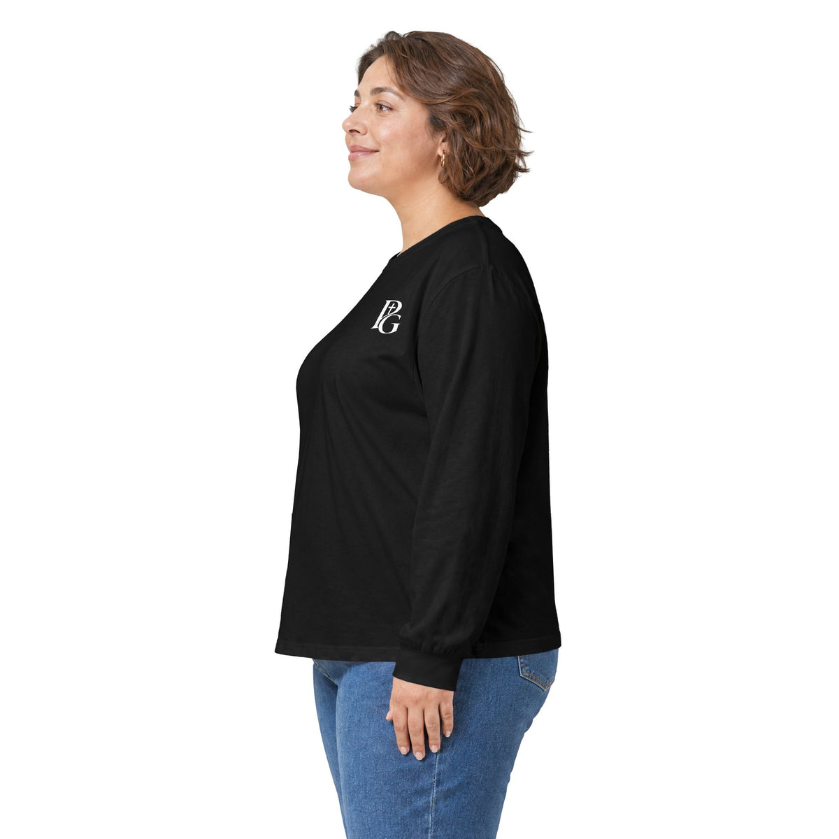 Unisex Ultra Cotton Long Sleeve Tee: Rose Field