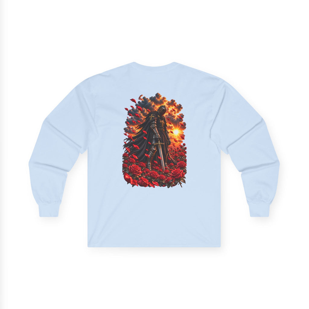 Unisex Ultra Cotton Long Sleeve Tee: Rose Field