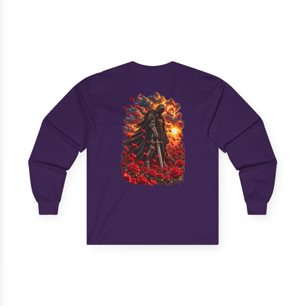 Unisex Ultra Cotton Long Sleeve Tee: Rose Field