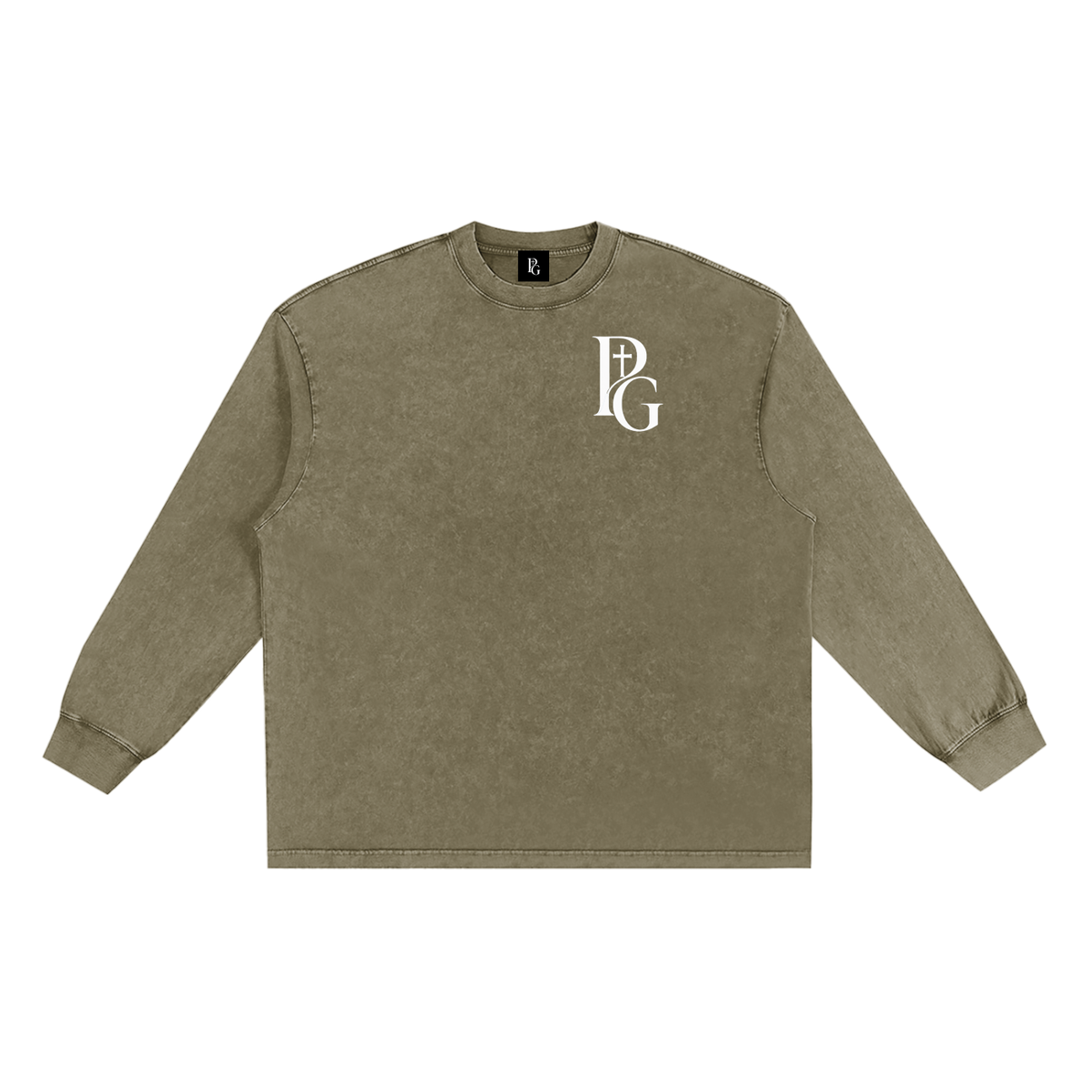 Snow Washed Frayed Edge T-Shirt: The Holy Trinity