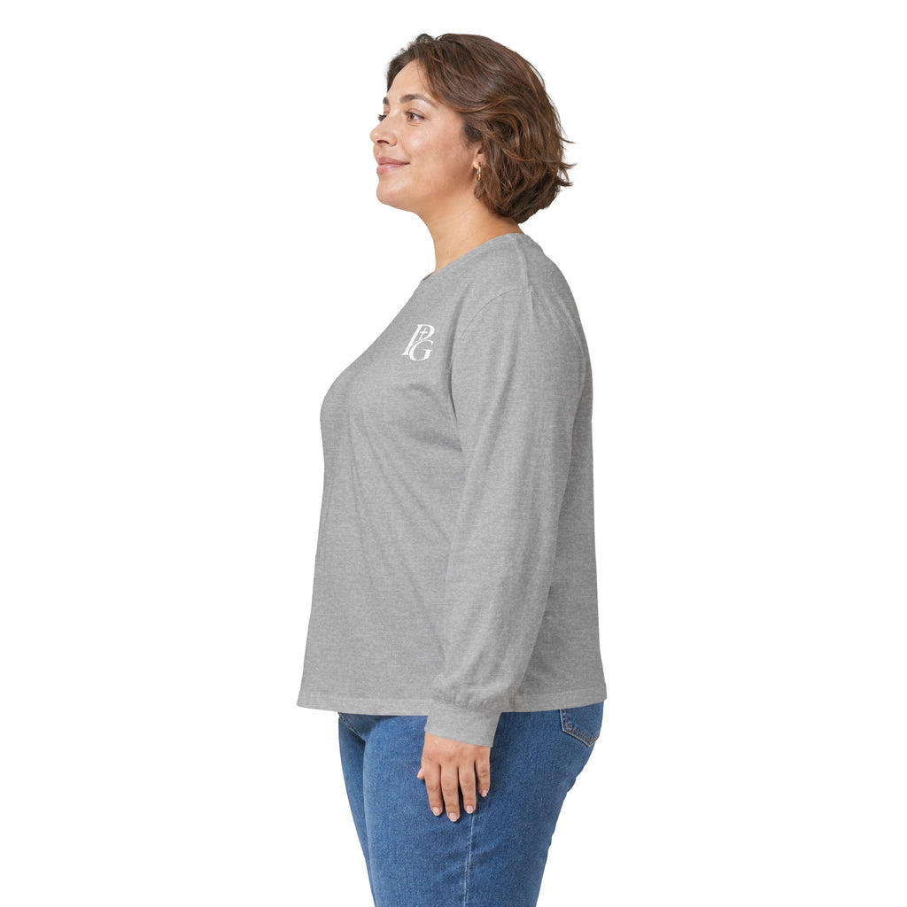 Unisex Ultra Cotton Long Sleeve Tee: Rose Field
