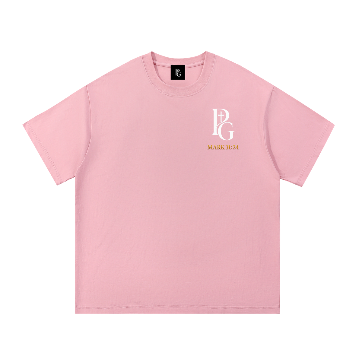 Essential Cotton T-Shirt: Mark 11:24