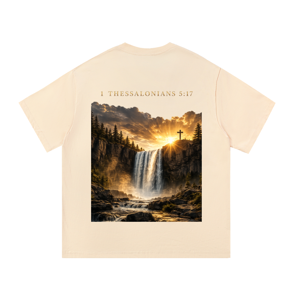 Essential Cotton T-Shirt: 1 Thessalonians 5:17