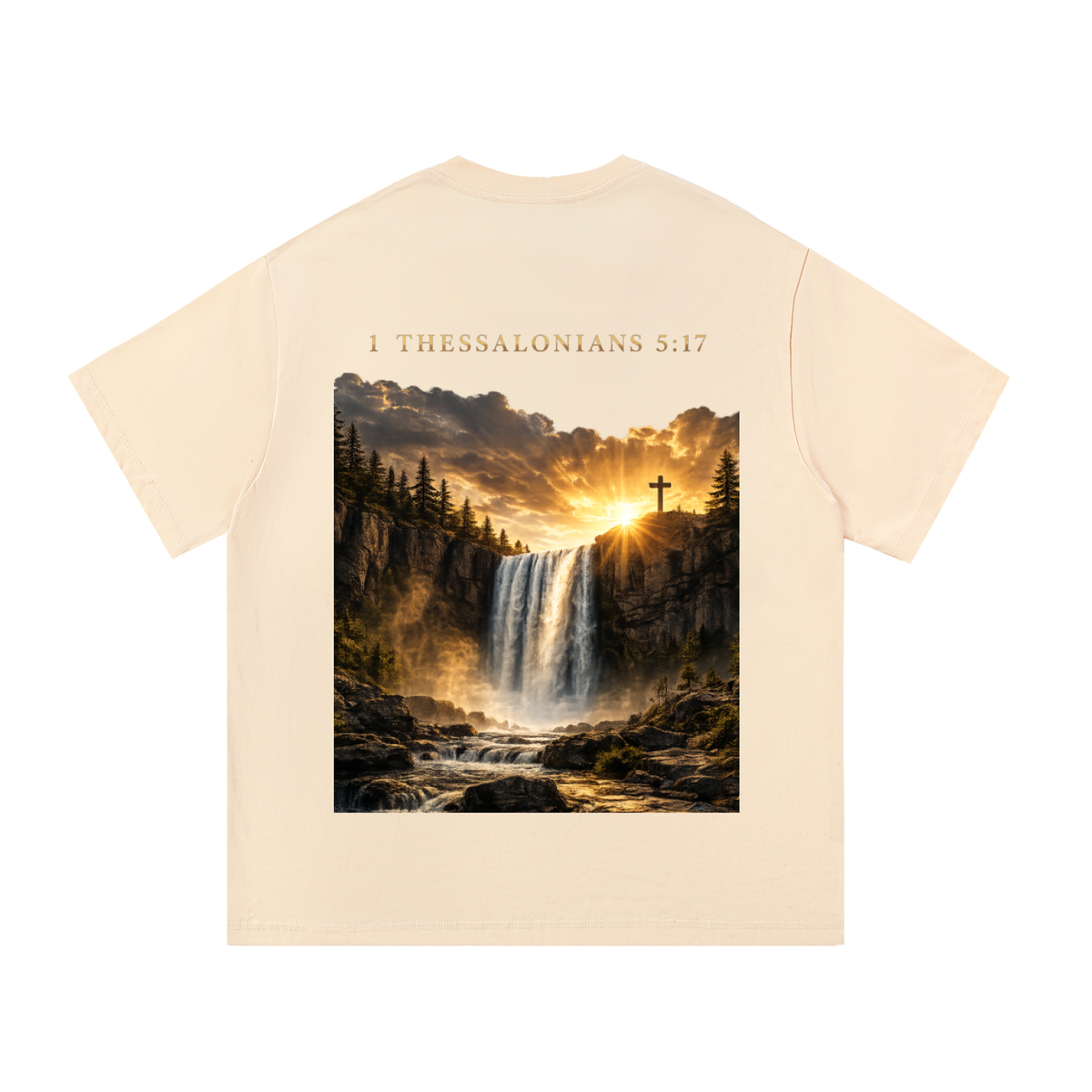 Essential Cotton T-Shirt: 1 Thessalonians 5:17