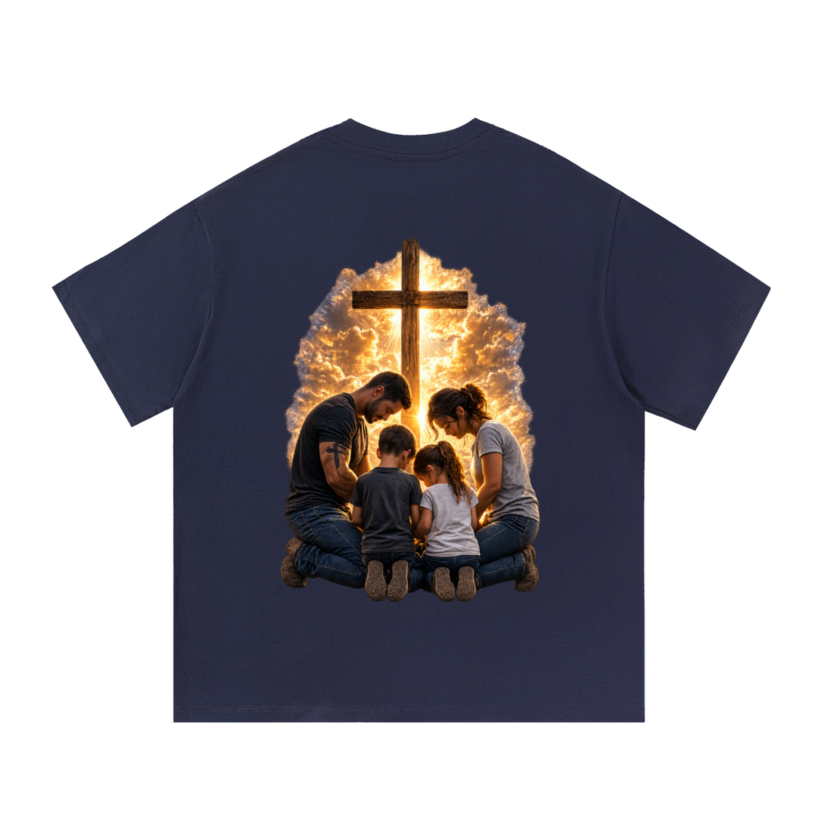 Essential Cotton T-Shirt: A Family That Prays Together