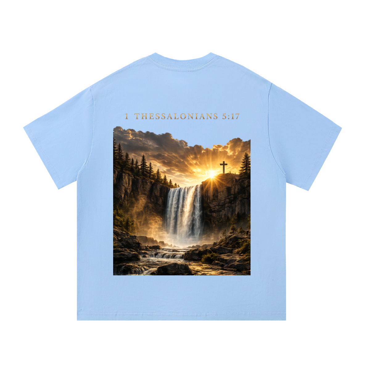 Essential Cotton T-Shirt: 1 Thessalonians 5:17