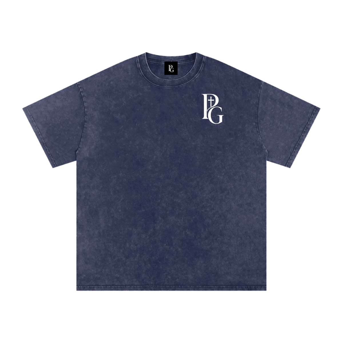 Snow Washed Oversized Cotton T-Shirt: Full Armor Of God
