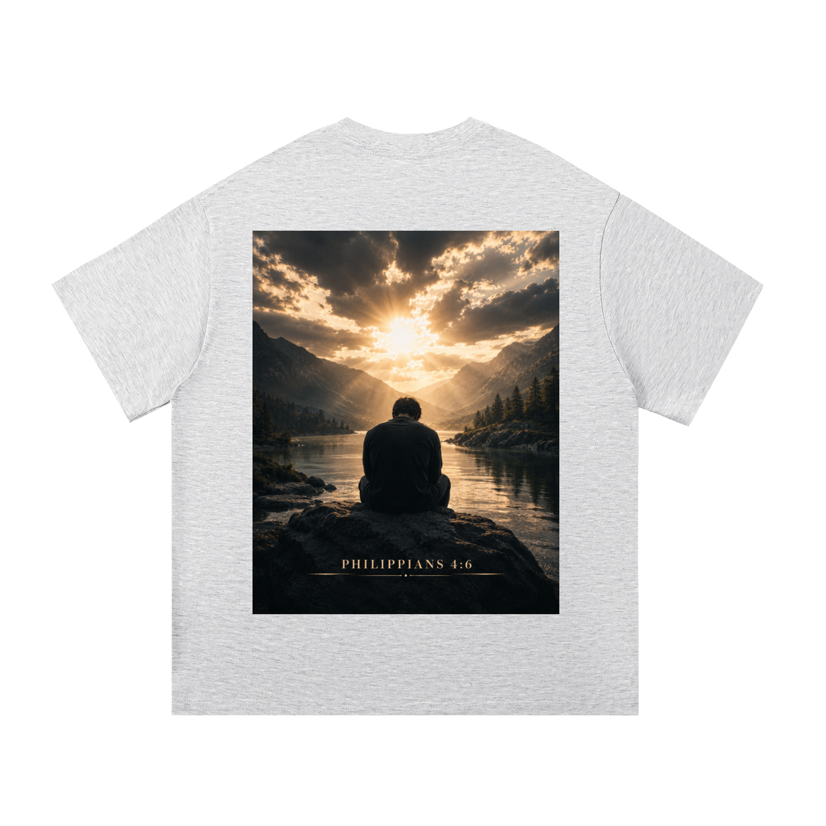 Essential Cotton T-Shirt: Philippians 4:6