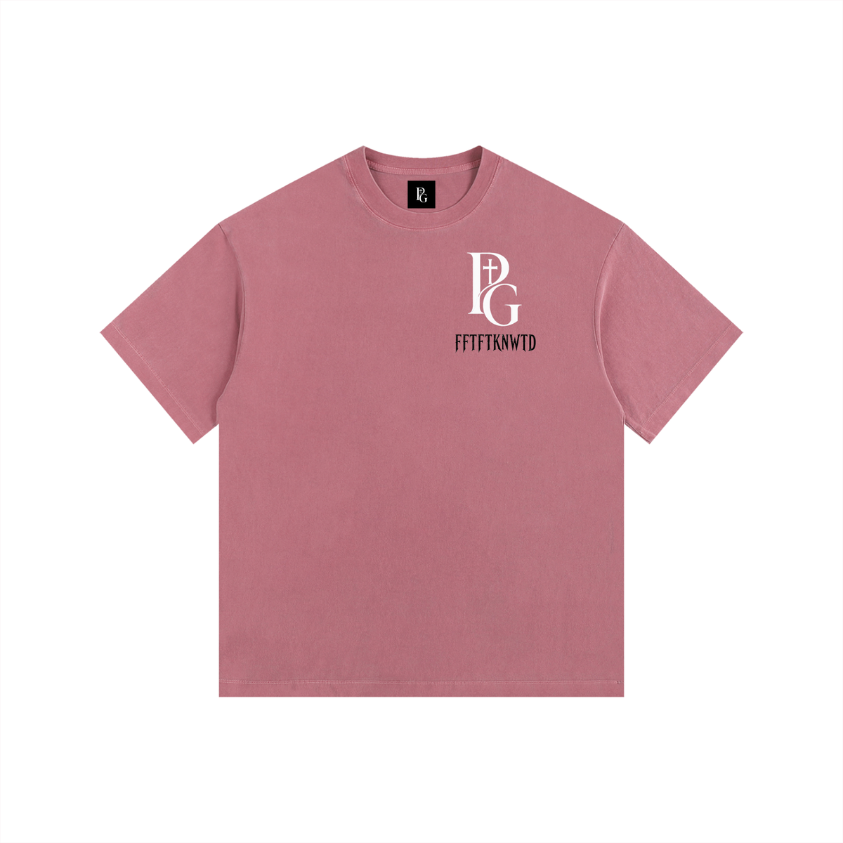 Vintage Washed Oversized Cotton T-Shirt: FFTFTKNWTD
