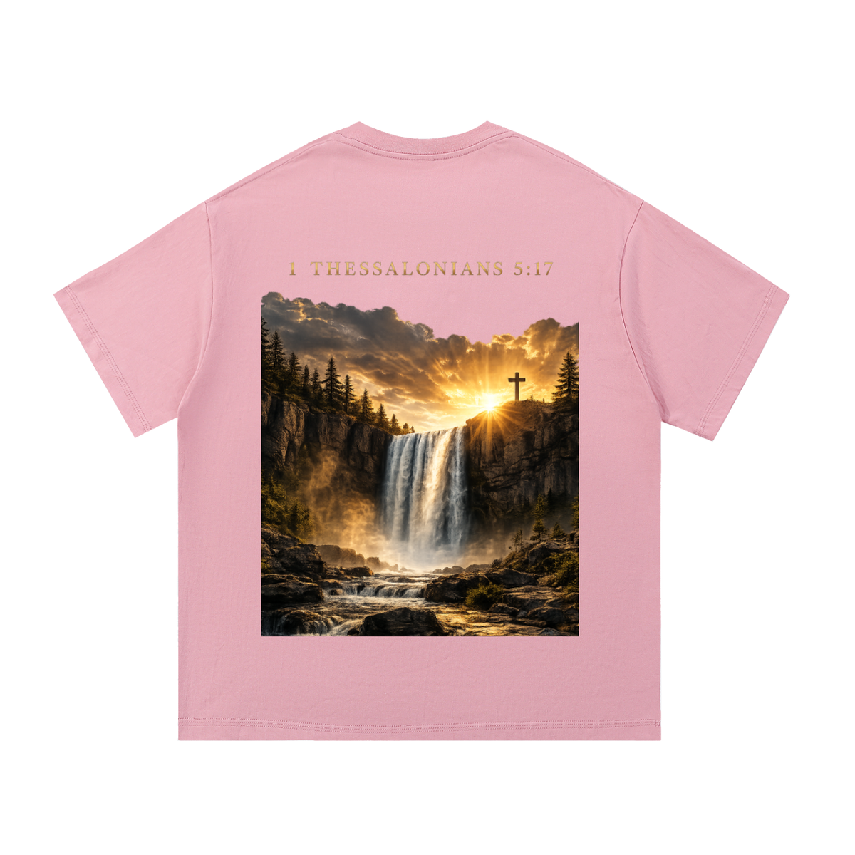 Essential Cotton T-Shirt: 1 Thessalonians 5:17