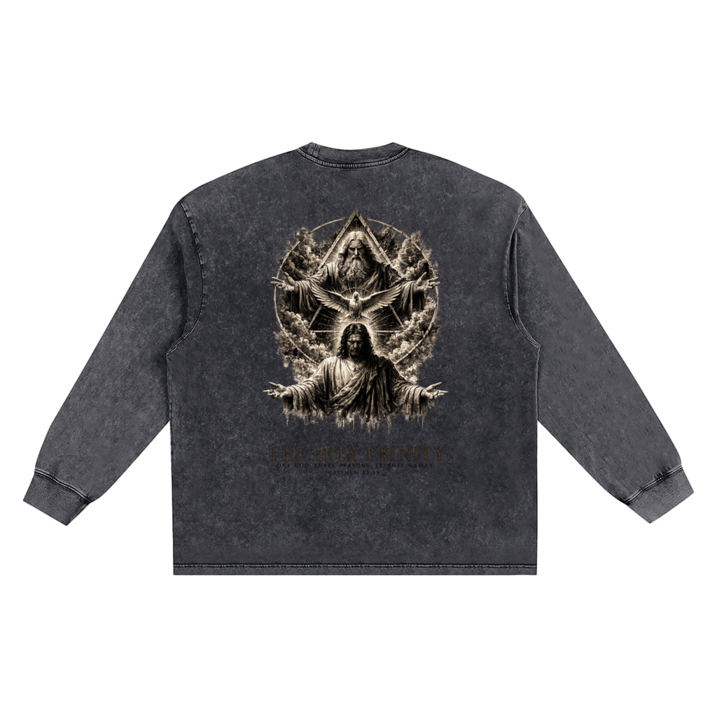 Snow Washed Frayed Edge T-Shirt: The Holy Trinity