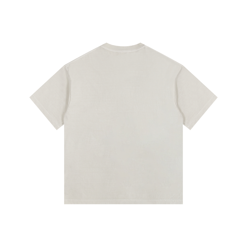 Vintage Washed Oversized Cotton T-Shirt: FFTFTKNWTD