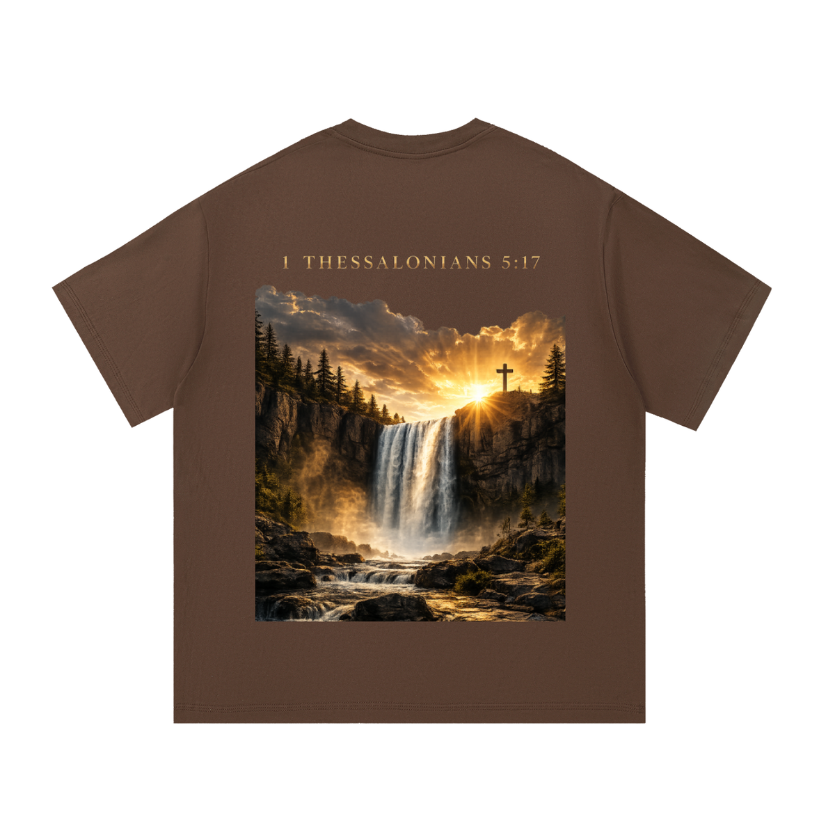 Essential Cotton T-Shirt: 1 Thessalonians 5:17