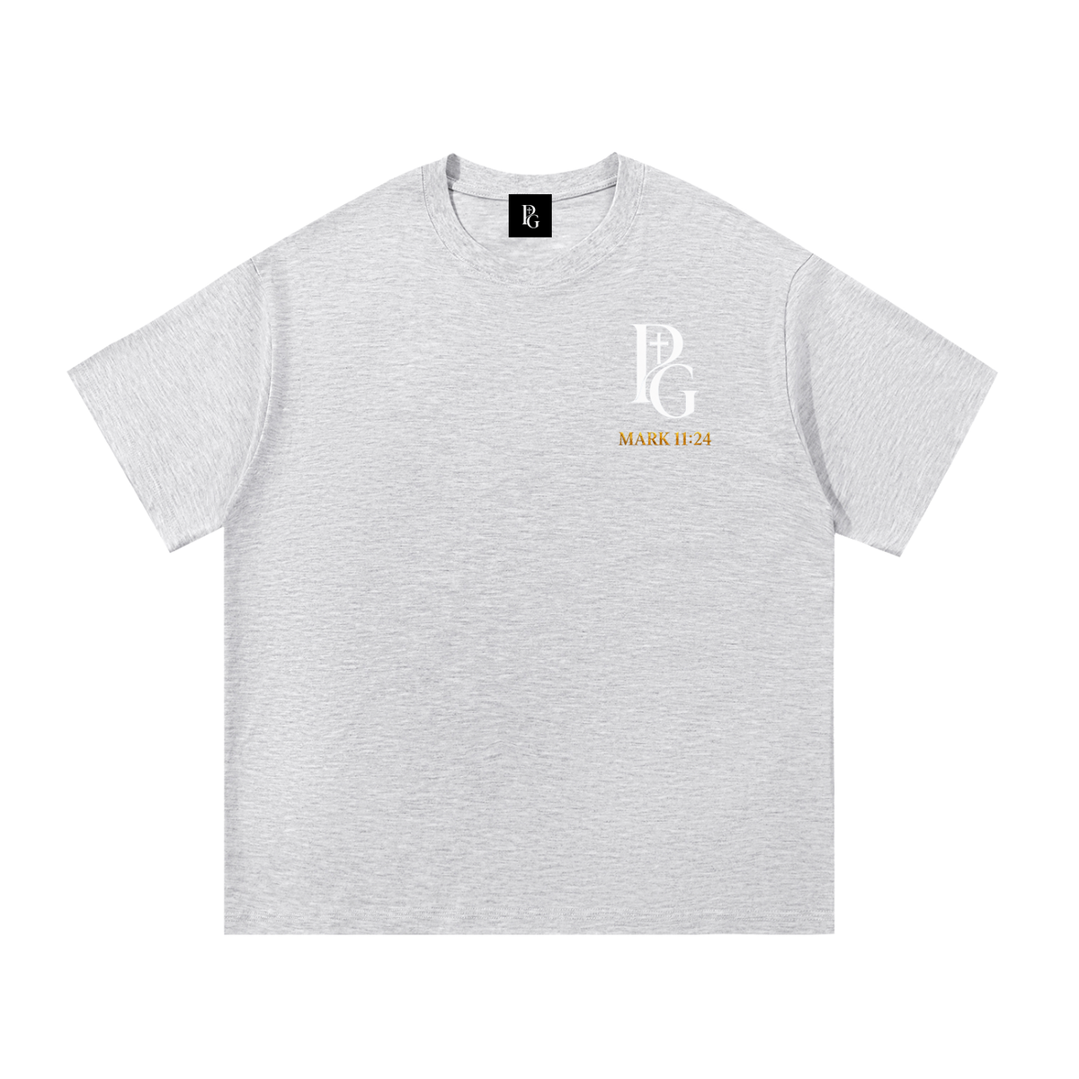 Essential Cotton T-Shirt: Mark 11:24