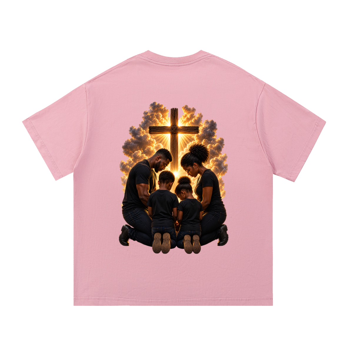Essential Cotton T-Shirt: A Family That Prays Together