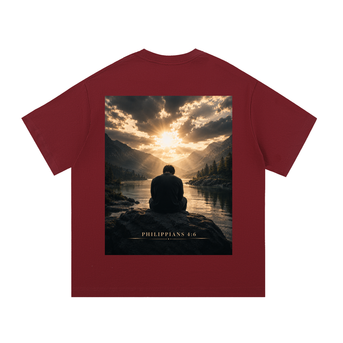Essential Cotton T-Shirt: Philippians 4:6