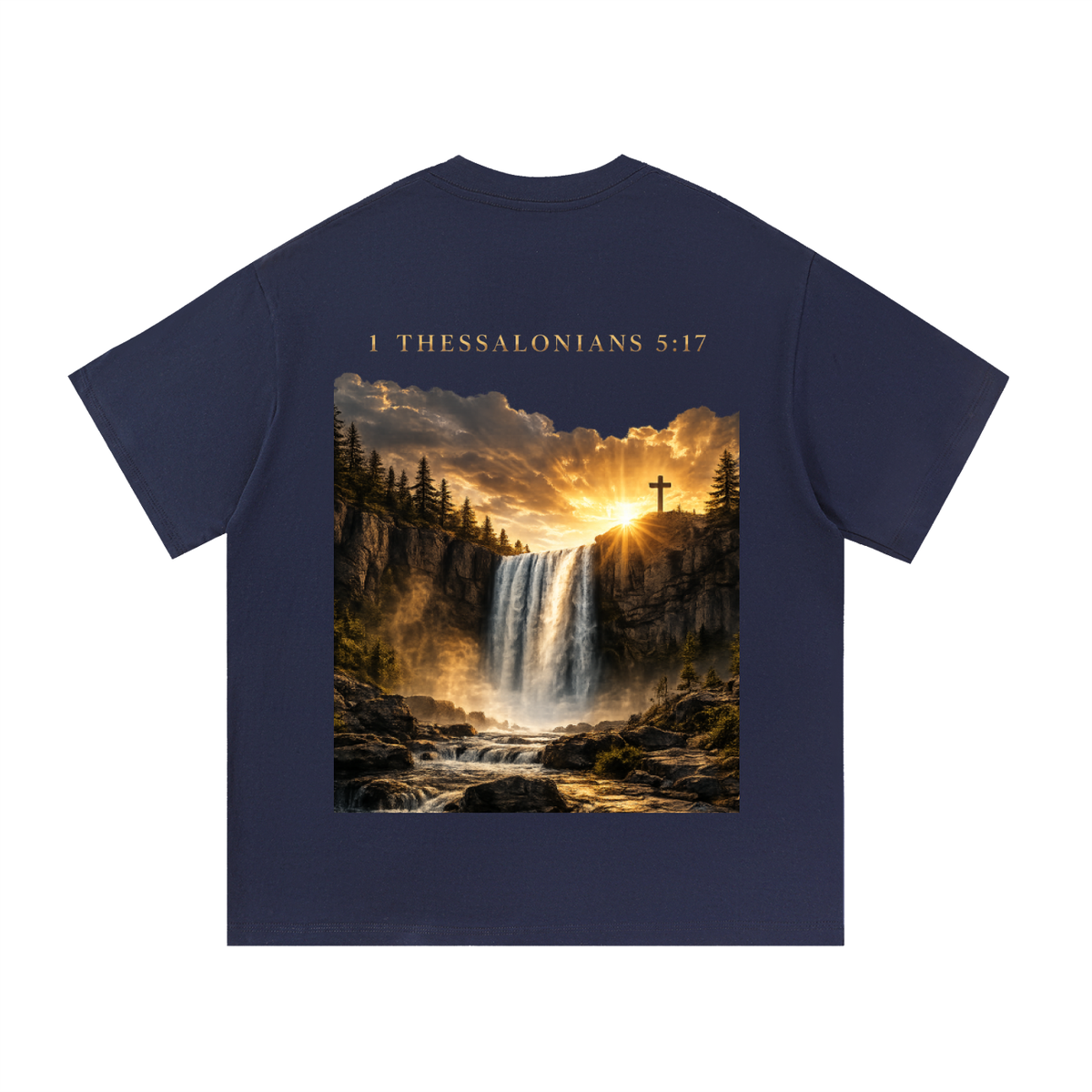 Essential Cotton T-Shirt: 1 Thessalonians 5:17